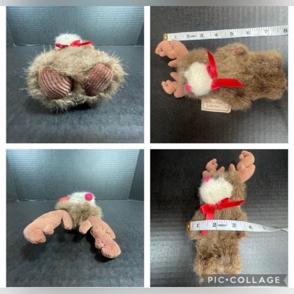 Boyds Bear Mini Moose plush approx 7” - Picture 8 of 11
